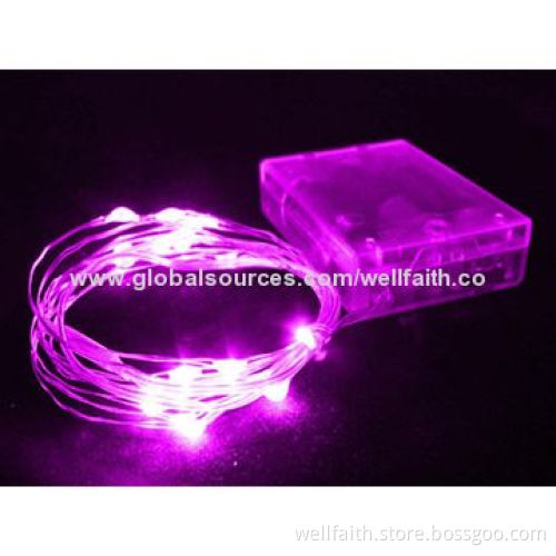 Wholesale battery operated LED string lights for home decoration